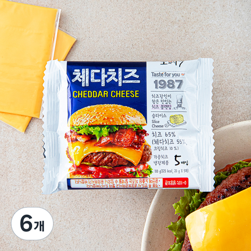 동원 소와나무 체다치즈, 20g, 5개입, 6개