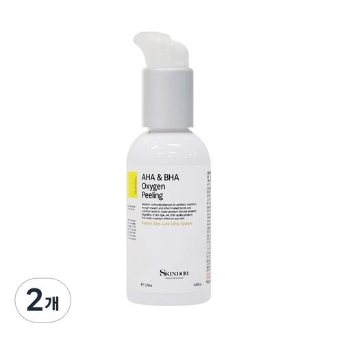 스킨덤 AHA 앤 BHA 산소 필링, 120ml, 2개의 최저가를 확인해보세요.