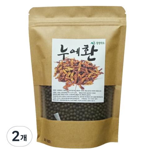청명약초 누에환 골드, 2개, 300g