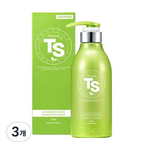 TS 프리미엄 트리트먼트, 3개, 500ml