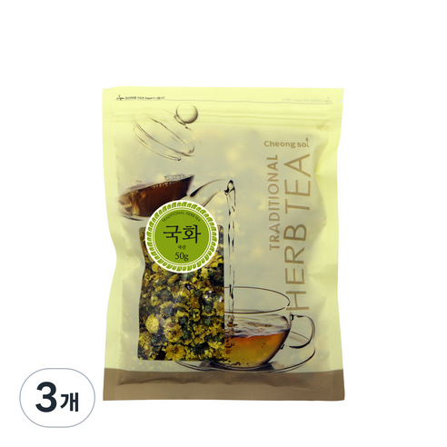 청솔 국화, 50g, 1개입, 3개