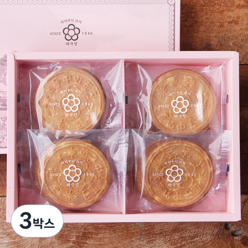 태극당 무궁화 땅콩 전병, 8개입, 3박스