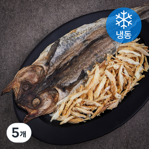 해맑은푸드 손질먹태 (냉동), 120g(특대), 5개