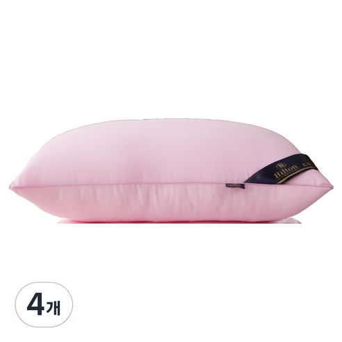 비투윈 편안한 베개솜 800g, 핑크, 4개