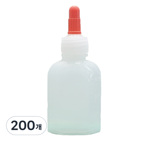 일회용 PE 30cc 긴 뚜껑, 200개