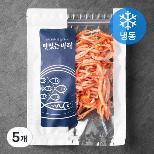 현복식품 홍진미 오징어채 (냉동), 150g, 5개