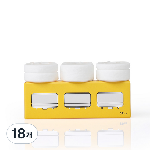 퓨어레인 PR100 LED 세면대 전용 세디먼트 리필 필터 PR-100 SF, 18개, PR-100 SF LED 전용