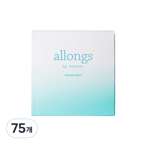 알롱 인티메이트 와입스 여성청결제, 3g, 75개