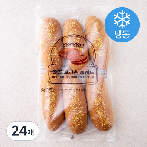곰곰 브라운브레드, 100g, 12개