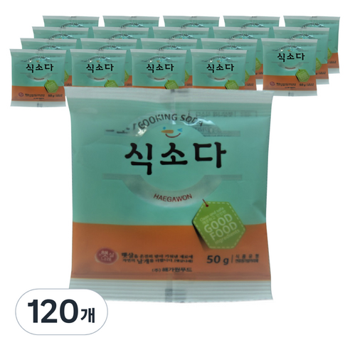 해가원 식소다, 50g, 120개
