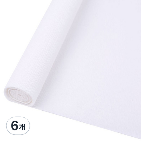 마다꾸미 주름지 구김지 55 화이트 50 x 250 cm, 6개, 1색