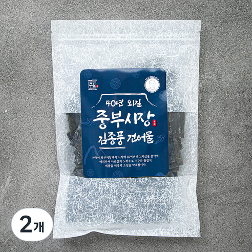 주일 40년 외길 중부시장 김종풍 깊은풍미 자른다시마, 100g, 2개