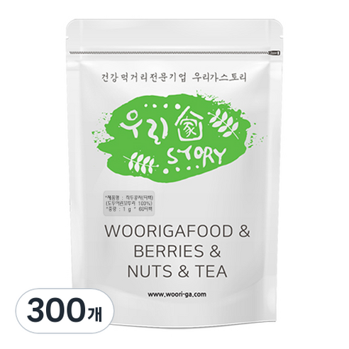 우리가스토리 작두콩차 티백, 1g, 60개입, 5개