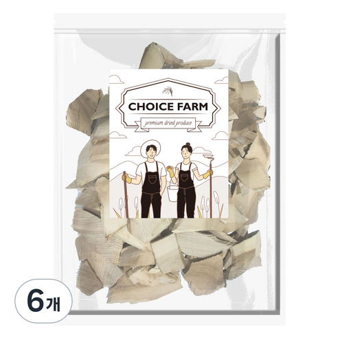 초이스팜 엄나무슬라이스, 6개, 500g