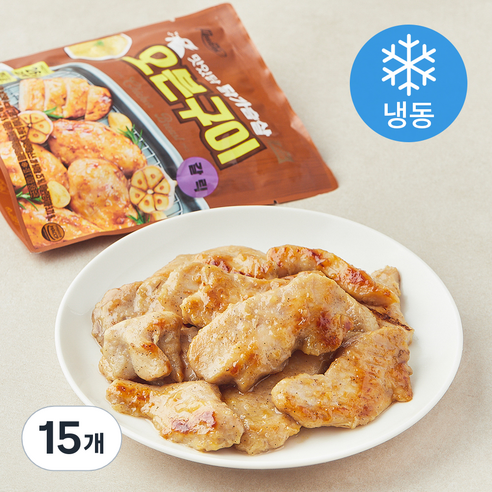 맛있닭 닭가슴살 오븐닭구이 갈릭맛 (냉동), 150g, 15개, 1개입