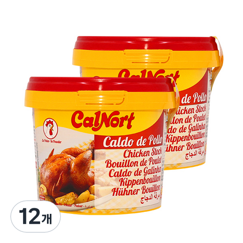 칼노트 치킨 스톡 조미료, 250g, 12개