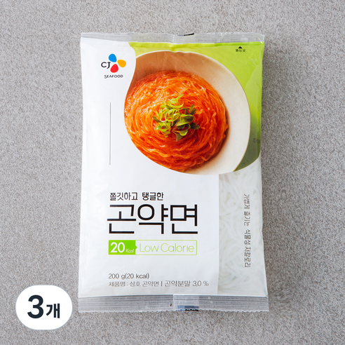 삼호 곤약면, 200g, 1개입, 3개