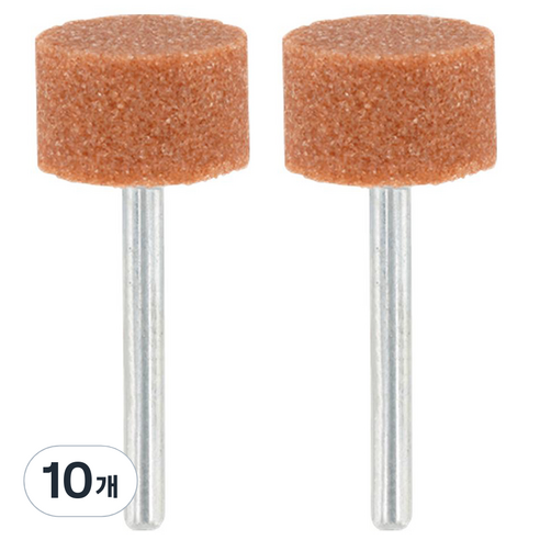 드레멜 산화알루미늄 연마석 15.9mm 8193 C5381876, 10개