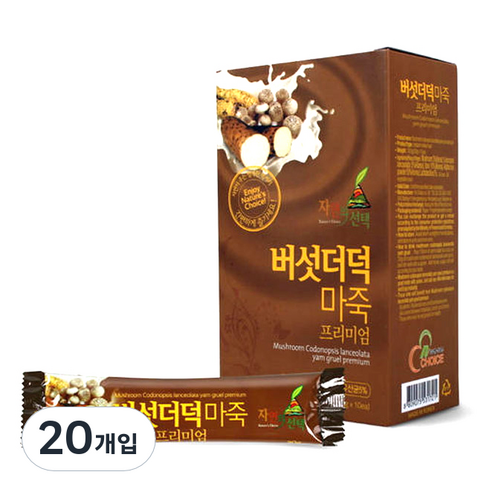 엔초이스_프리미엄버섯더덕마죽 10p, 300g, 2개