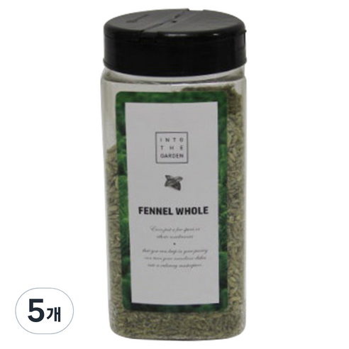 딜리셔스마켓 펜넬 홀 천연 향신료, 180g, 5개