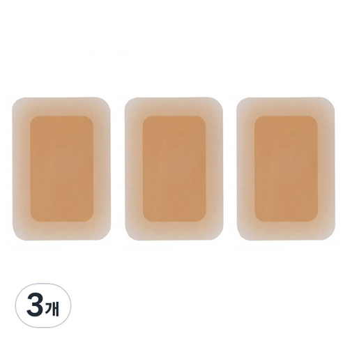 고퀄리티 타투 커버 스티커 대형 3p, 핑크내츄럴, 3개