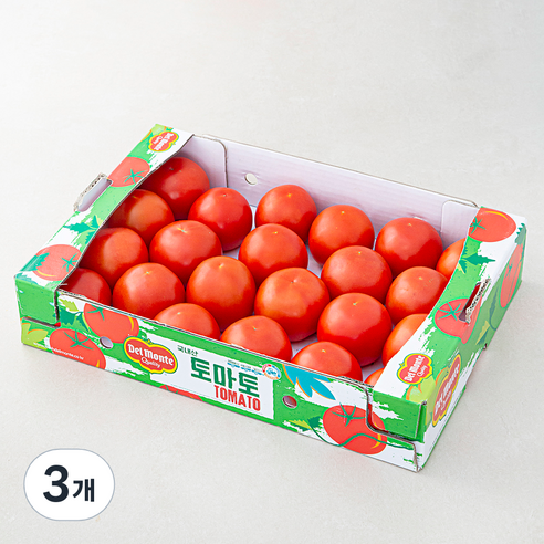 델몬트 완숙 토마토, 4kg, 3개