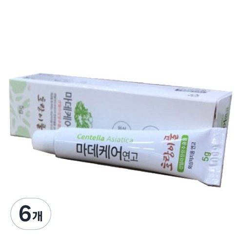 마데케어 상처치료제 연고 5g, 6개