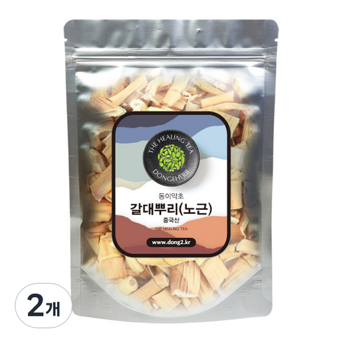 동이약초 갈대뿌리 노근, 500g, 2개