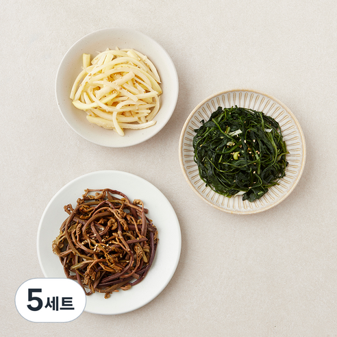 강남밥상 모둠 삼색나물 세트 270g, 5세트
