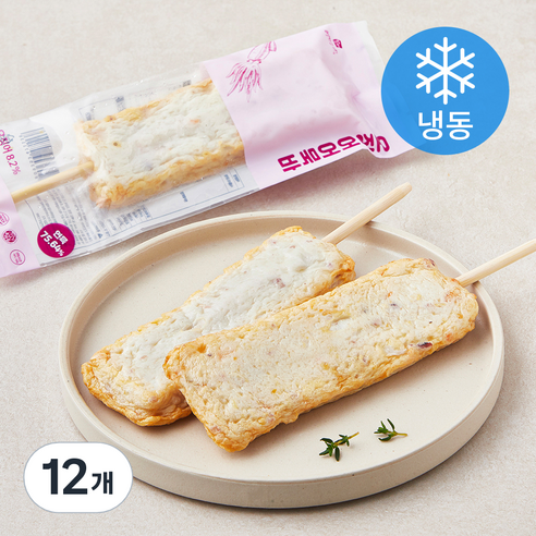 영자어묵 오징어어묵바 (냉동), 80g, 12개