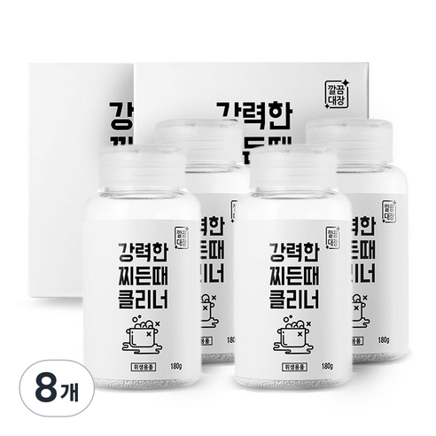 깔끔대장 찌든때클리너 2p, 360g, 8개