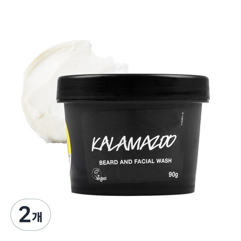 러쉬 칼라마주 비어드 앤 페이셜 워시, 90g, 2개