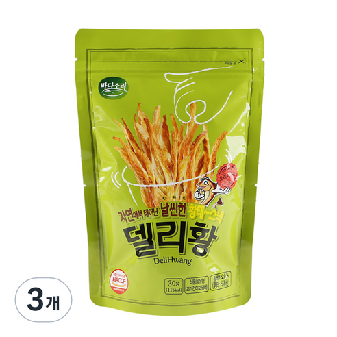 바다소리 델리황 오리지널뉴, 30g, 3개