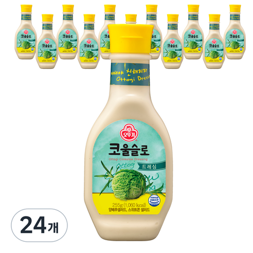 오뚜기 코울슬로 드레싱, 255g, 24개