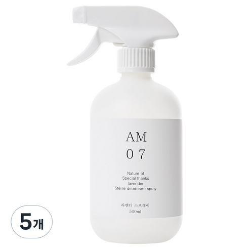 몬트 라벤더 살균 탈취제, 500ml, 5개