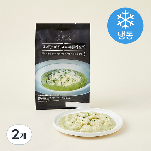 최현석의 쵸이닷 바질 고르곤졸라 뇨끼 (냉동), 270g, 2개