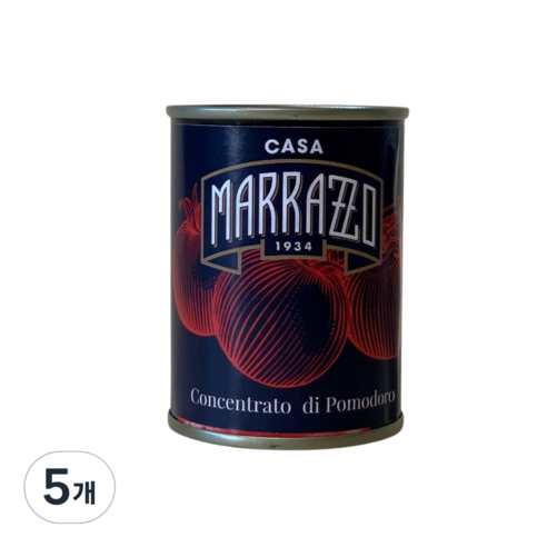 카사마라조 토마토 페이스트, 5개, 140g