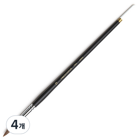 화홍 수채화붓 782, R 12호, 4개