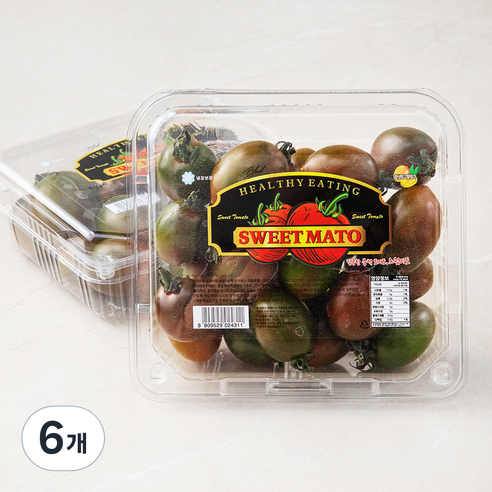 블랙 스윗마토, 450g, 6개