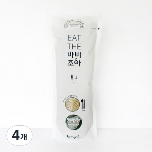 다시마발아현미, 1kg, 4개