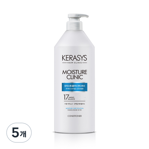 케라시스 모이스춰 클리닉 단백질 컨디셔너 플로럴파우더향, 980ml, 5개