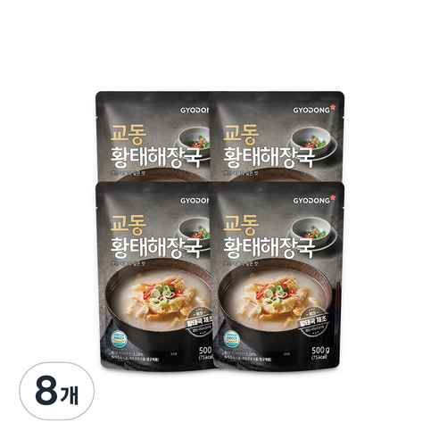 교동 황태해장국, 500g, 8개