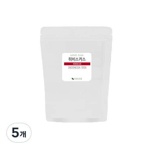바른건강 히비스커스 분말, 200g, 5개