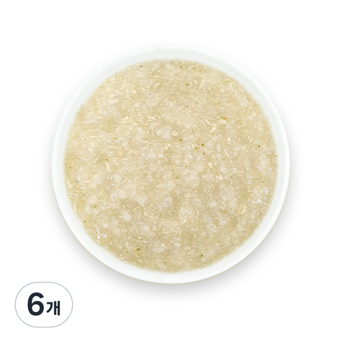 짱죽 유아용 실온 이유식 중기1, 160g, 6개, 치킨애호박죽