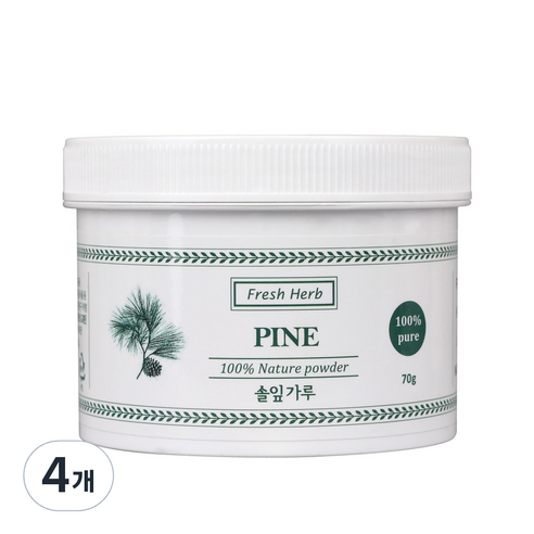 신선약초 솔잎가루, 70g, 4개, 1개입