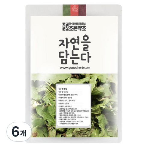 조은약초 뽕잎, 200g, 6개
