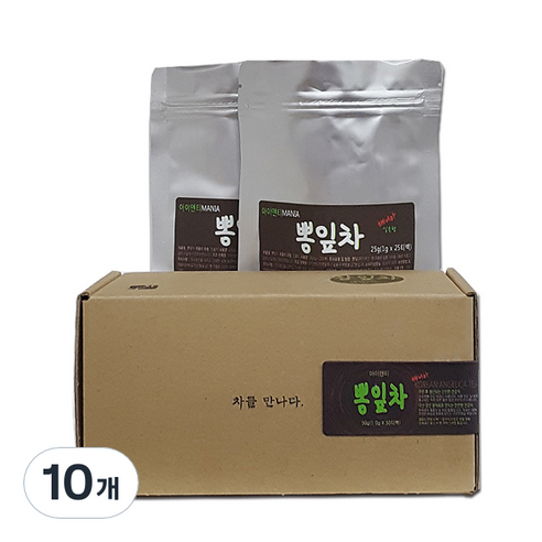 아이앤티 뽕잎차, 1.2g, 25개입, 10개