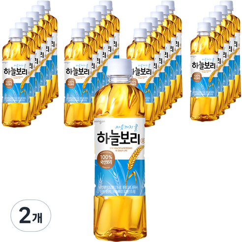 웅진 하늘보리, 500ml, 48개