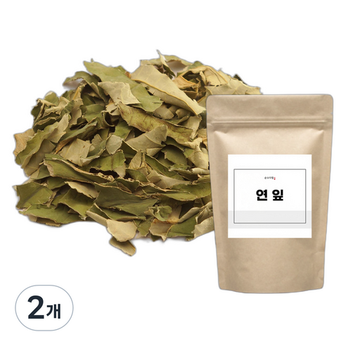 순수다함 연잎, 100g, 1개입, 2개