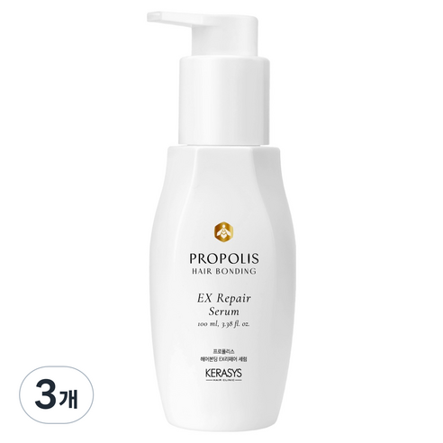 케라시스 프로폴리스 헤어본딩 리페어 이엑스 세럼, 100ml, 3개